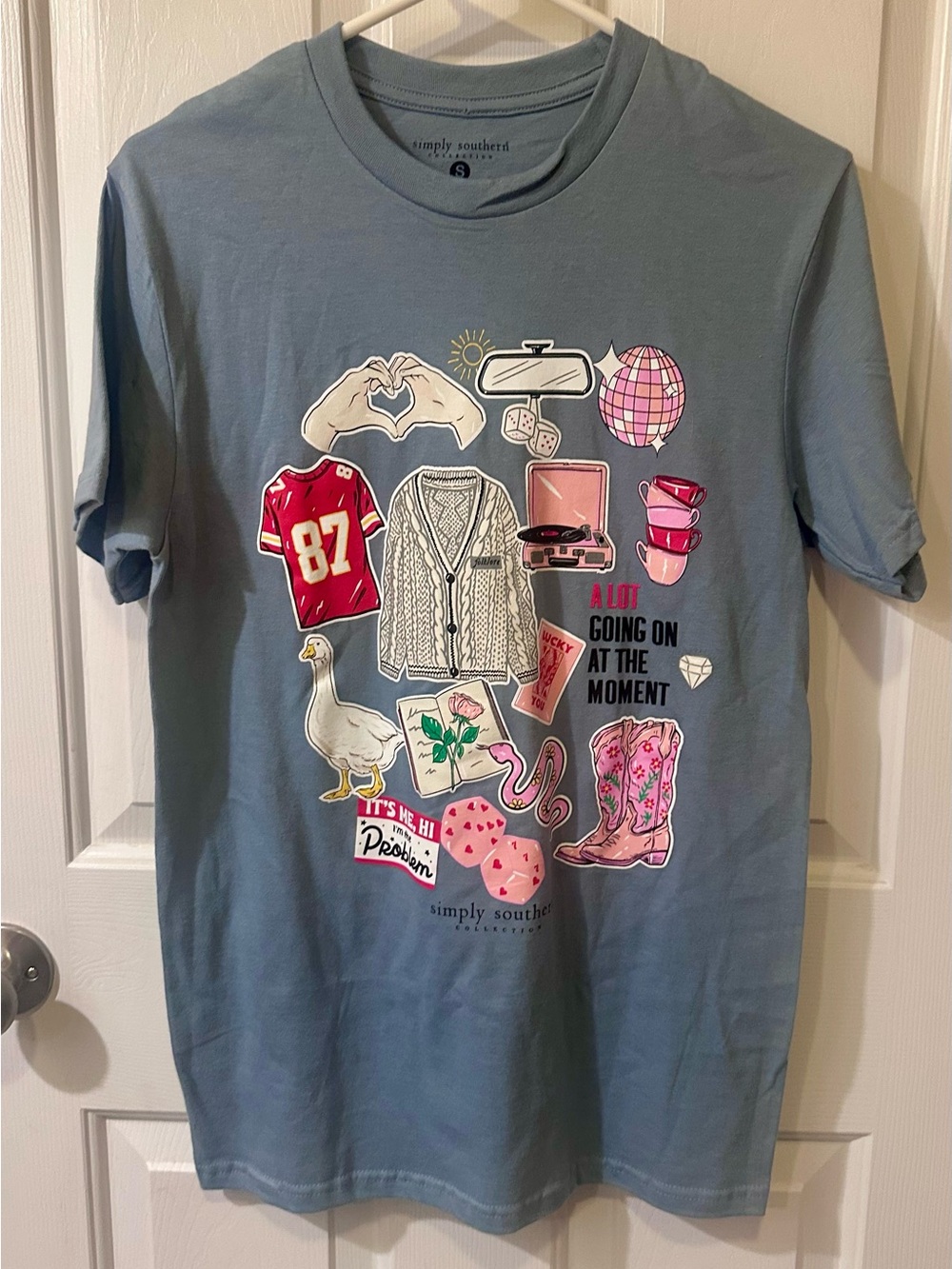Simply Southern Blue Graphic Taylor Swift inspired T-Shirt